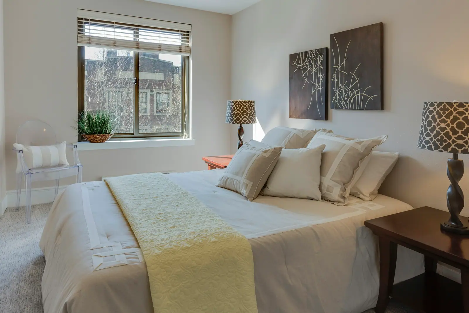 Bright bedroom